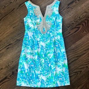 Lilly Pulitzer Janice Dress in High Beams